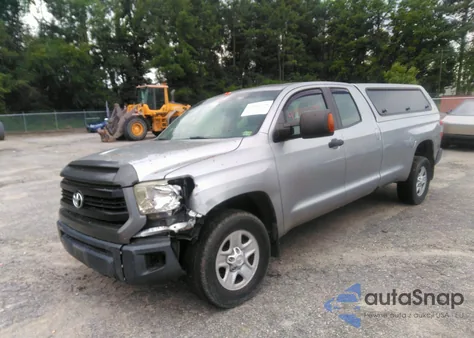 2014 Toyota Tundra Sr 5.7L V8 из США, поврежденный, VIN 5TFCY5F11EX016970